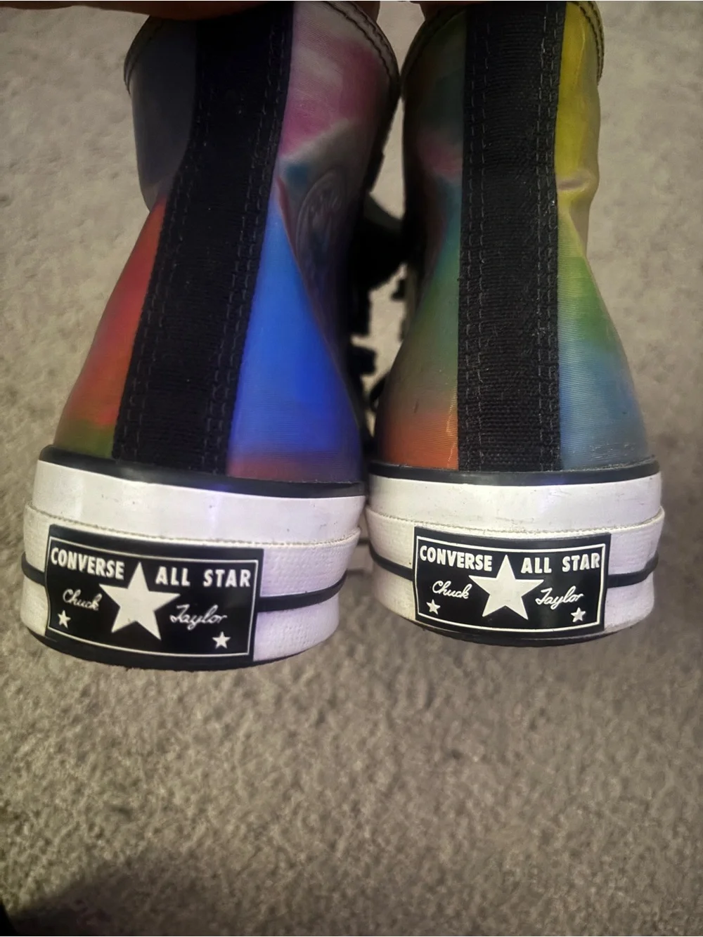 Converse Iridescent High Top Sneakers - Multi-Color - Picture 3 of 3